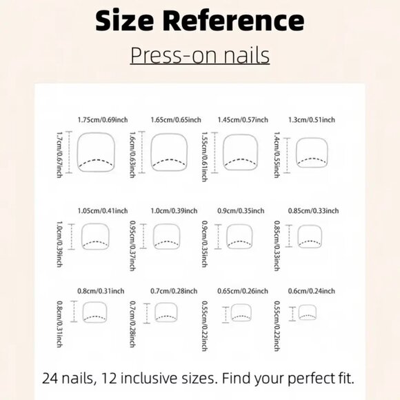 A set of 48 pcs hand and foot nail set, gentle and fashionable summer manicure - Picture 6 of 7